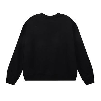 Purple Men's Long-Sleeve T-shirt Sweatshirt 1157