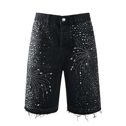PURPLE Shorts Crystals 5103