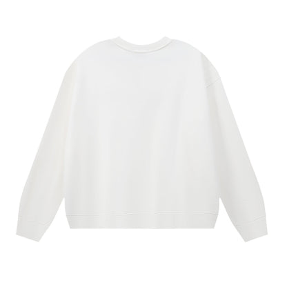 Purple Men's Long-Sleeve T-shirt Sweatshirt 1127